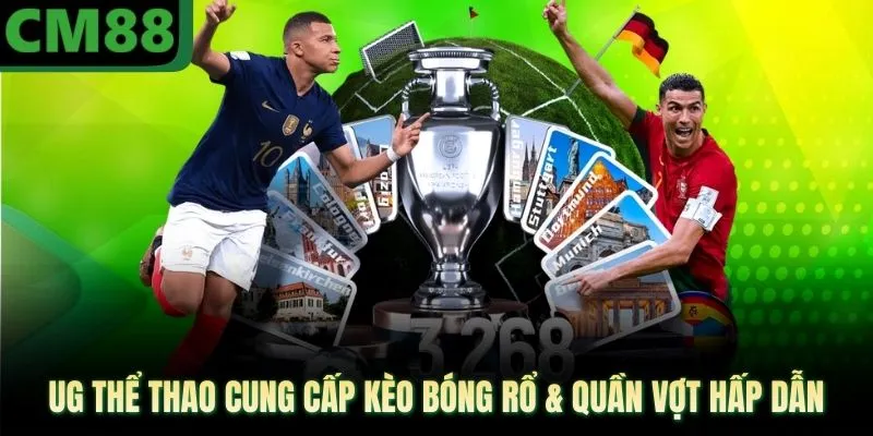 UG thể thao cung cấp kèo bóng rổ & quần vợt hấp dẫn